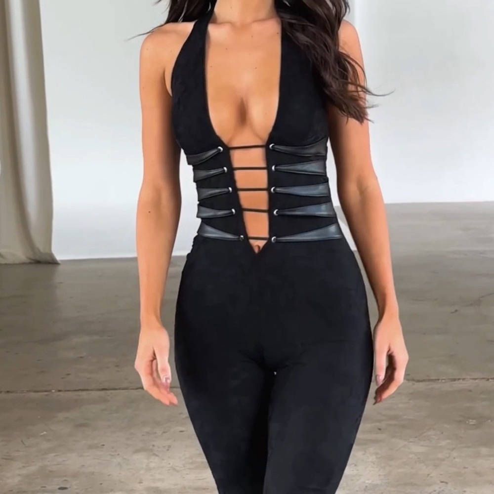 Outcast Swayer Jumpsuit in Black